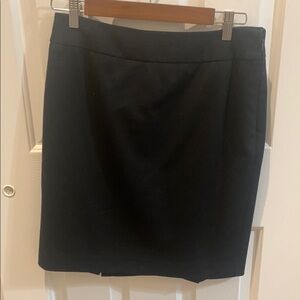 Ann Taylor Black Pencil Skirt Knee-Length Workwear